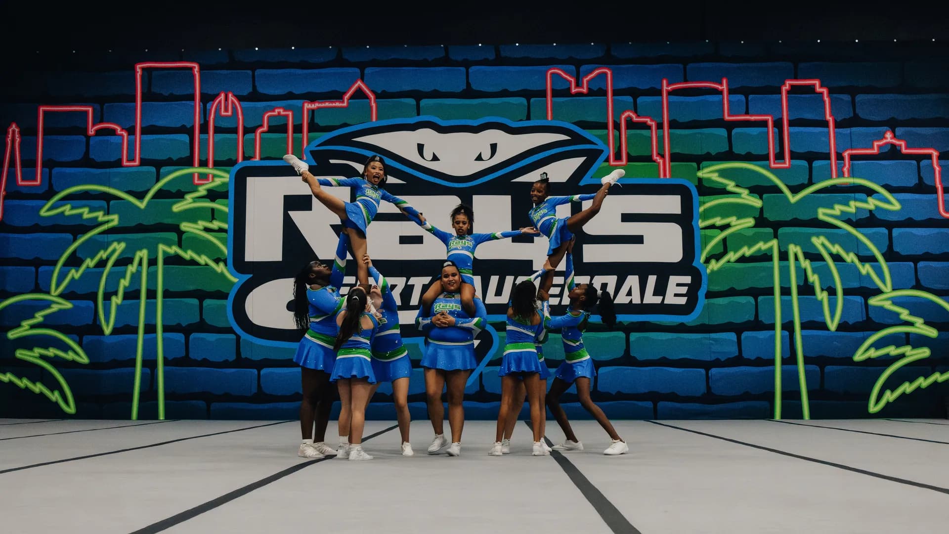 Stingray Allstars Fort Lauderdale team photo
